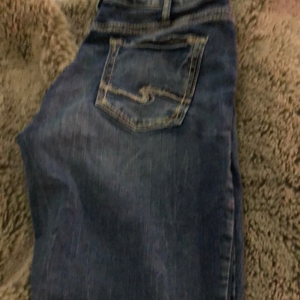 Silver suki slim boot